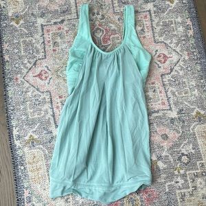 Lululemon Tank with Built in Bra - Mint